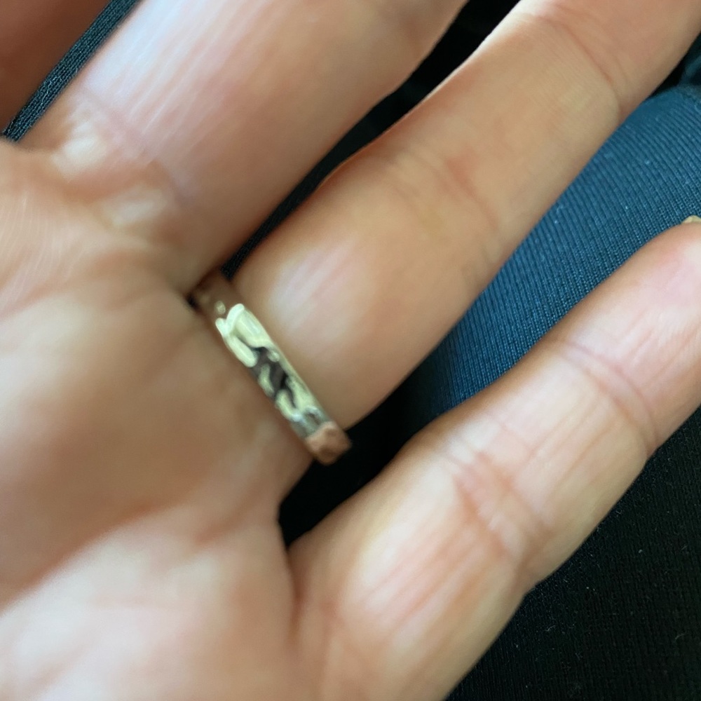 White Stone Ring - image 2